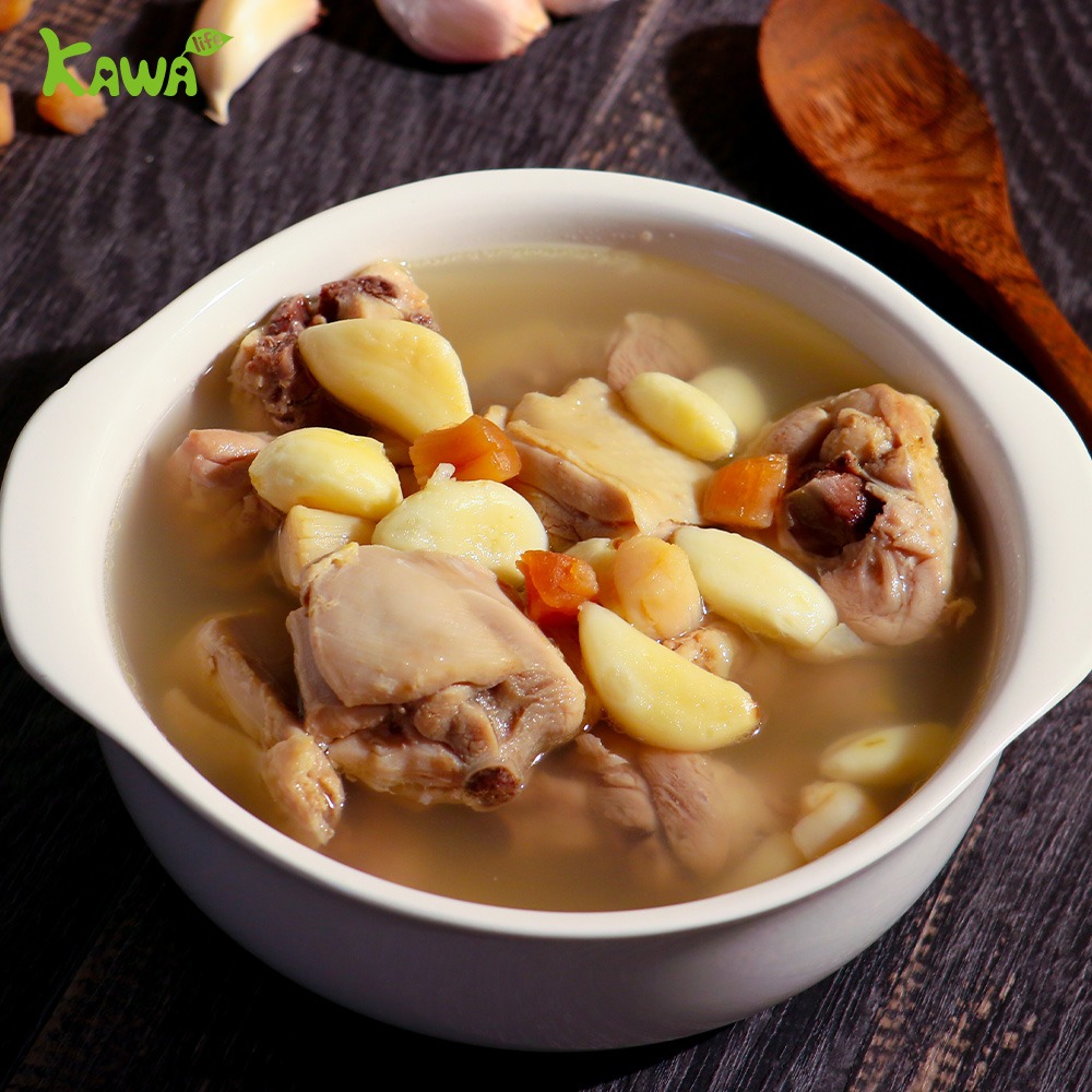 【KAWA巧活】珠貝蒜蒜雞湯-細節圖2