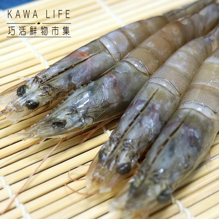 【KAWA巧活】小紅帽南美鮮凍白蝦30/40-細節圖2