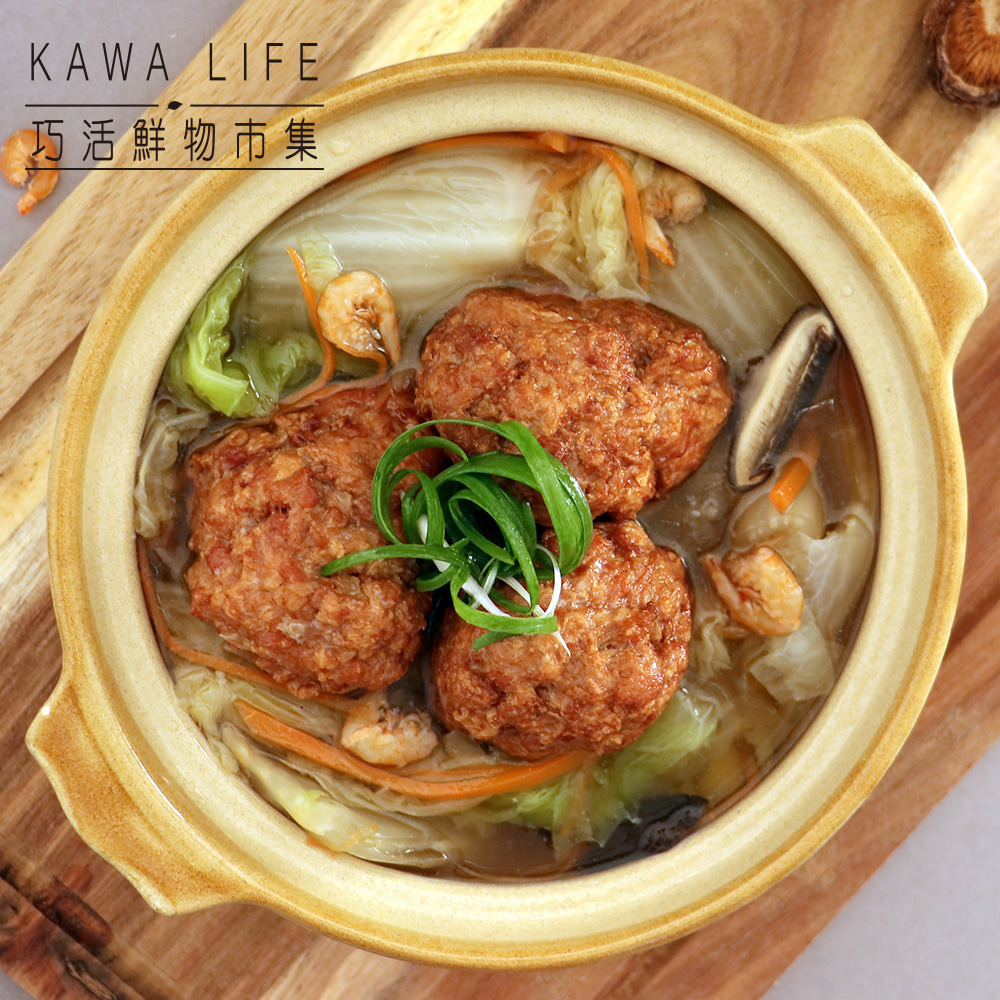 【KAWA巧活】家傳手工豬肉獅子頭-細節圖2