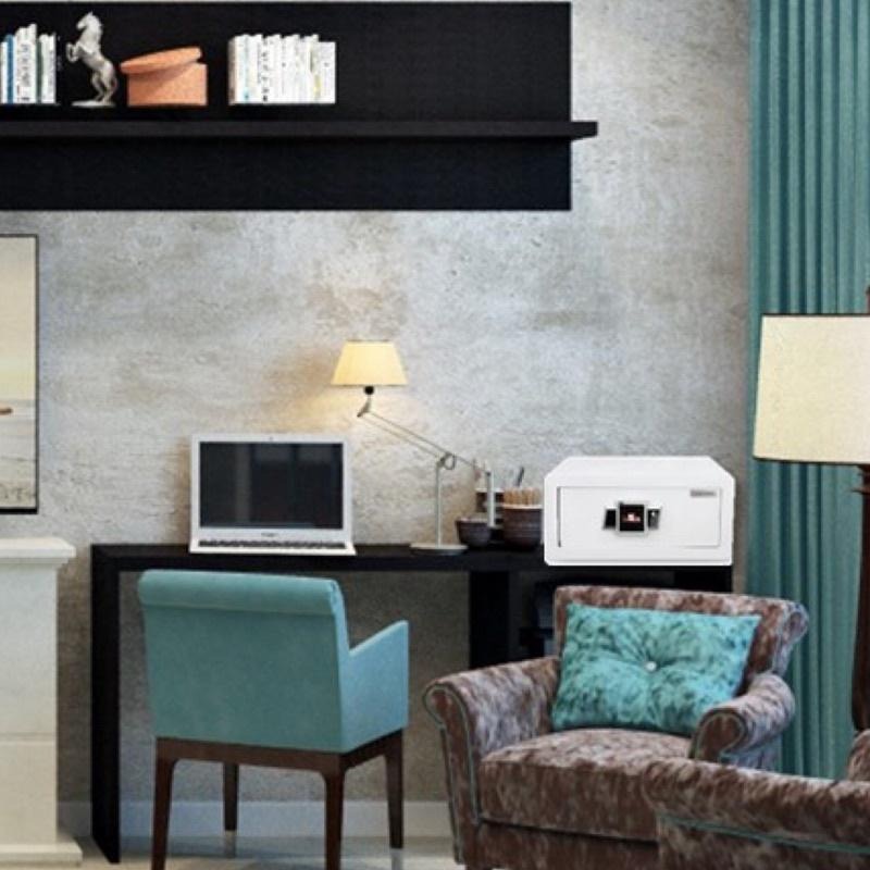 【送禮首選】質感指紋保險箱✅贈不漏液電池✅沒電可外接行動電源✅免記密碼 安全 居家生活收納 台灣賣家 金庫 財庫-細節圖5