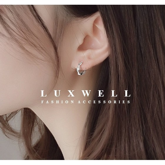 現貨。【S925純銀】全純銀 扭曲耳環 耳扣 經典 百搭 麻花 圓圈 迷你耳環 耳環 歐美耳環 韓國 禮物 送禮-細節圖9