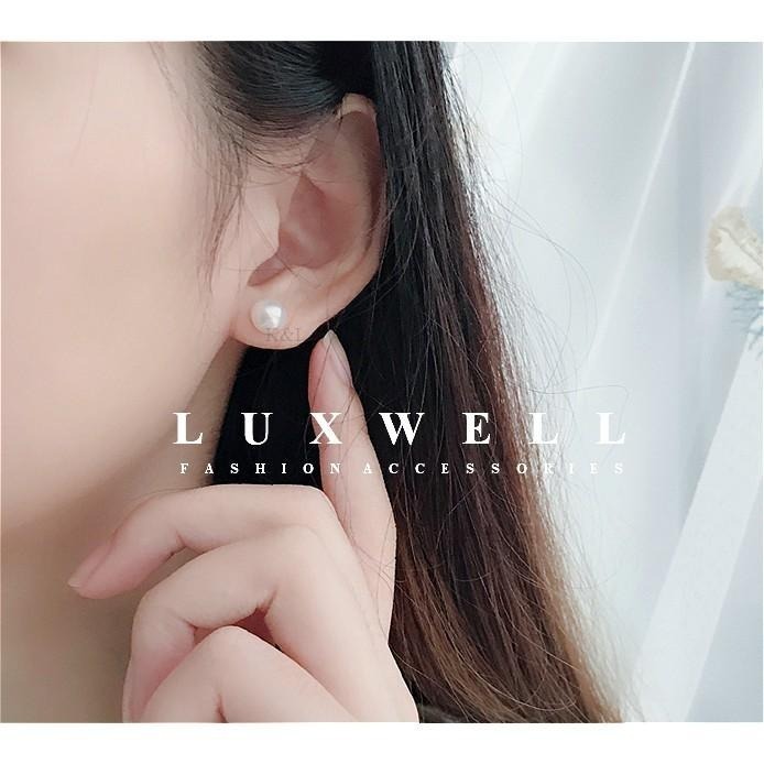 現貨。【S925純銀】天然珍珠經典基本款 淡水珍珠 簡約 百搭 氣質 珍珠耳環  耳環飾品 純銀耳環 生日 禮物 耳環-細節圖6