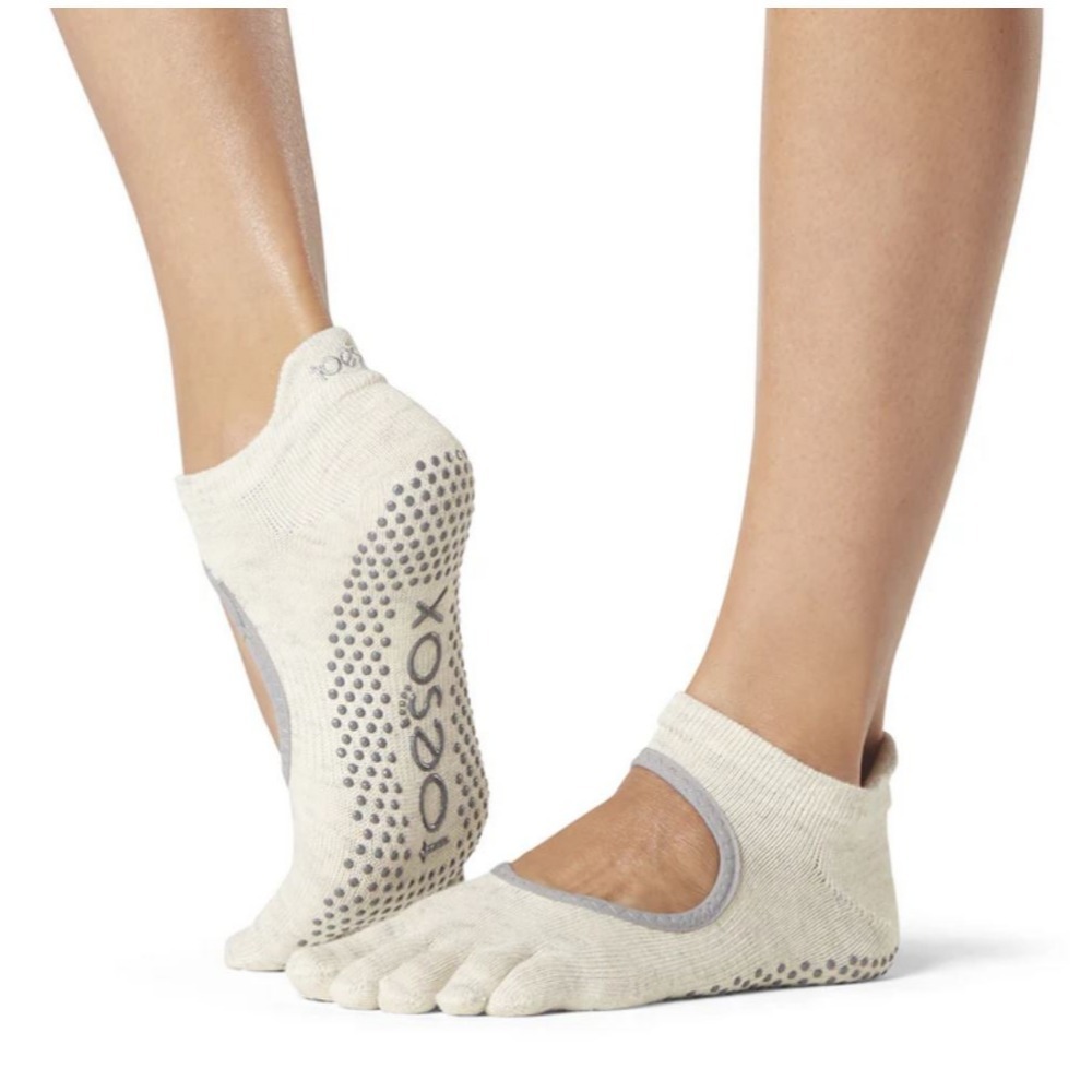 美國Toesox S 止滑襪 五指襪 Yoga瑜珈 Pilates皮拉提斯  S賣場-規格圖1