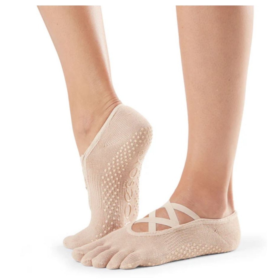 美國Toesox S 止滑襪 五指襪 Yoga瑜珈 Pilates皮拉提斯  S賣場-規格圖1