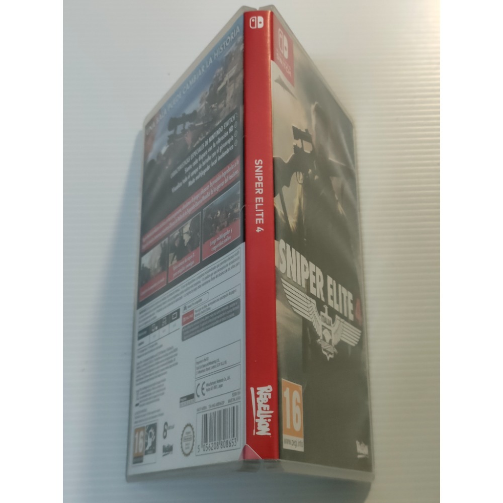 NS 狙擊精英4 (歐版中文) SWITCH 二手遊戲-細節圖3