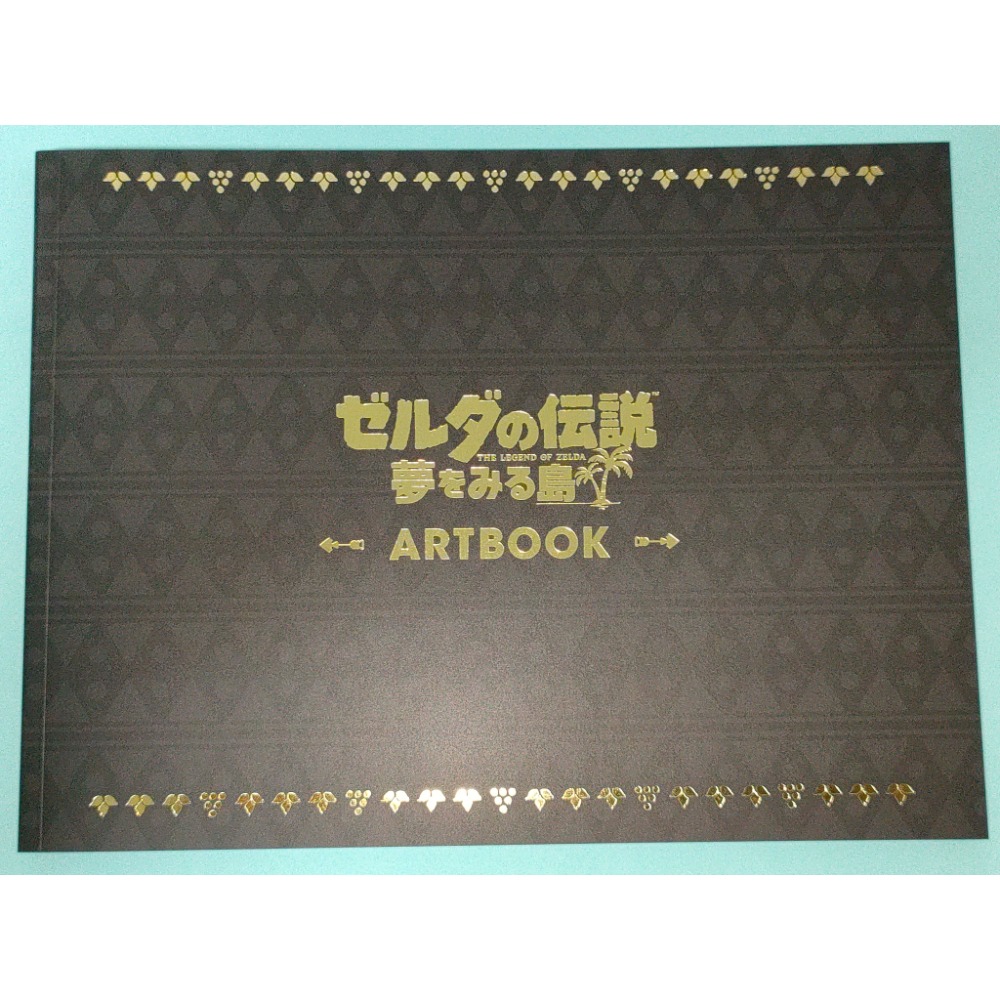 NS 薩爾達傳說 織夢島 美術設定集 (日版中文) SWITCH 二手遊戲-細節圖8