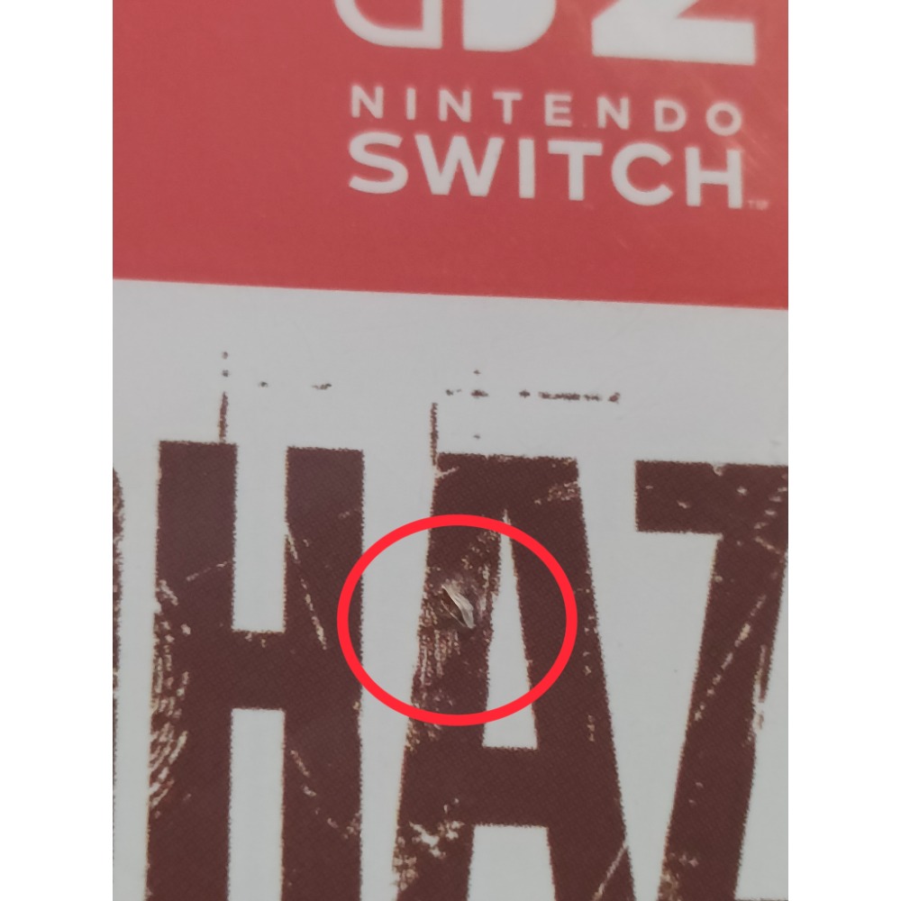 NS2 惡靈古堡9 安魂曲 中文版 (盒況瑕疵) SWITCH 二手遊戲-細節圖6