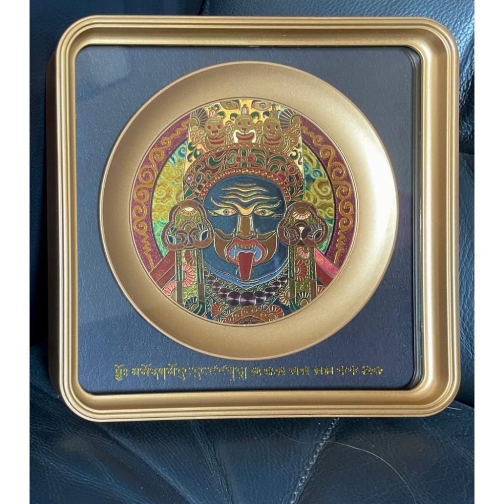 {幫友代售} 李緊派 靈赫宮 扎基拉姆娘娘加持 客廳玄關擺件 室內牆壁裝飾畫-細節圖6