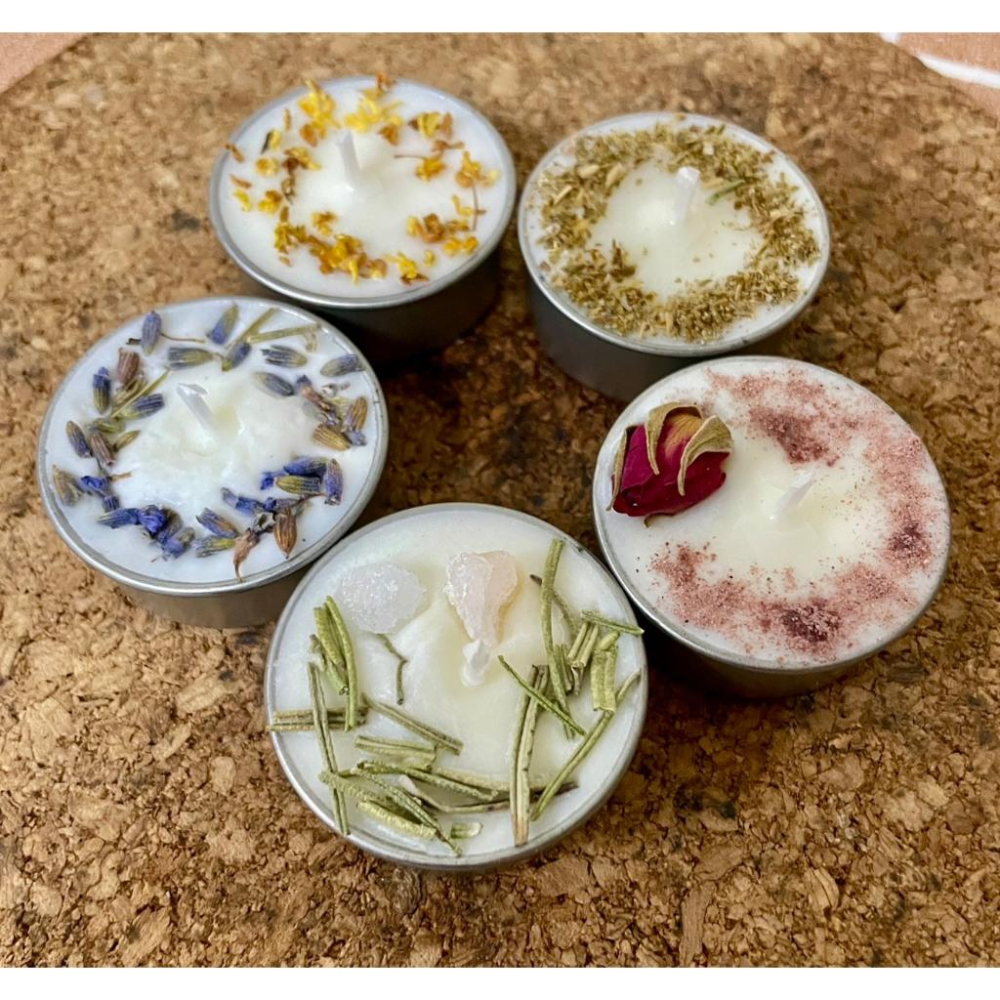 {能量燭光}精油香氛 花草系列  愛情吸引 財富啟動 靜心舒壓 貴人相助 能量躍升 磁場淨化 全面守護-細節圖2