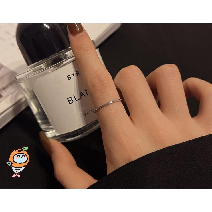 全新台灣現貨 鈦鋼素戒 戒指-細節圖3