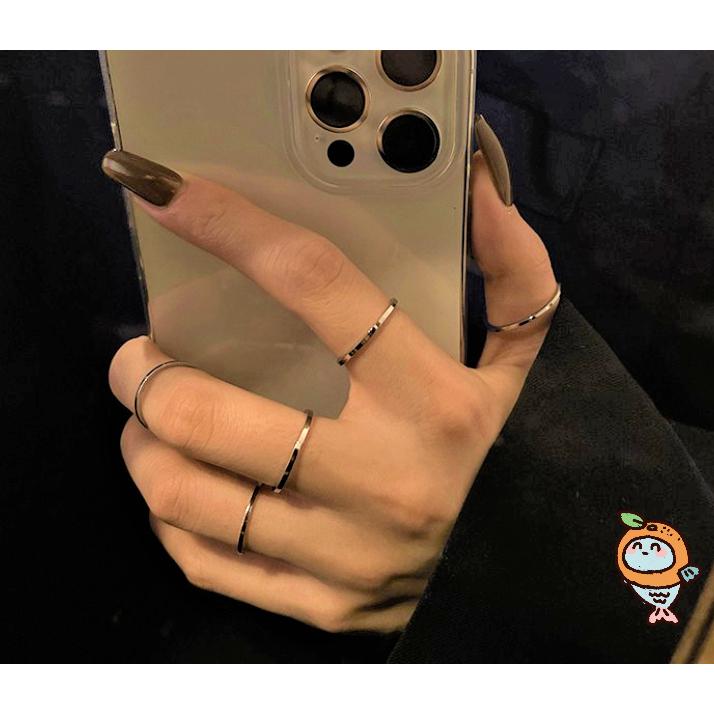 全新台灣現貨 鈦鋼素戒 戒指-細節圖4