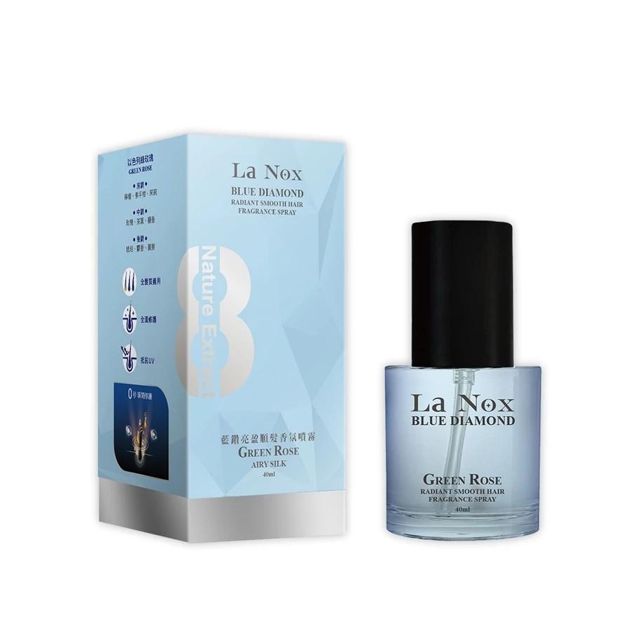 全新未拆封 明山玫伊購入 La Nox 植物油 藍鑽亮盈順髮香氛噴霧(以⾊列綠玫瑰)(40ml/瓶)-細節圖3
