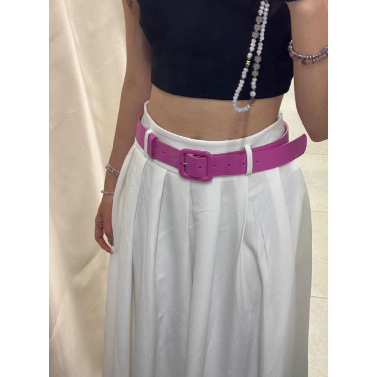 全新台灣現貨 腰帶(多巴胺)甜酷辣妹皮帶 y2k 寬腰帶-細節圖4