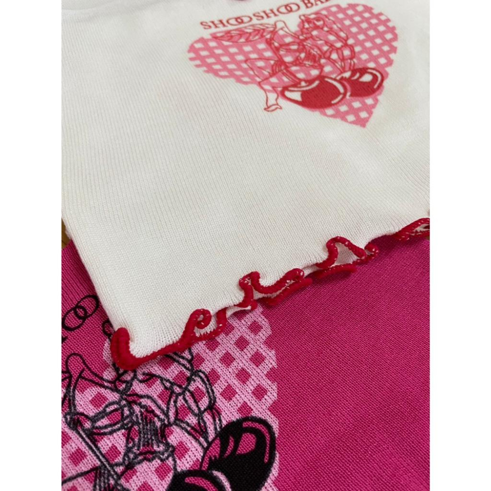 全新台灣現貨 純欲設計感甜辣妹掛脖木耳邊針織吊帶背心 內搭短版上衣-細節圖8