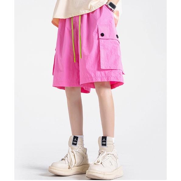 全新台灣現貨 多巴胺夏天甜美字母吊帶背心 速乾休閒五分褲-細節圖6