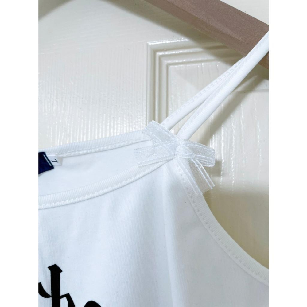 全新台灣現貨 甜星辣妹星星印花吊帶小背心 顯瘦修身短款內搭打底上衣-細節圖3