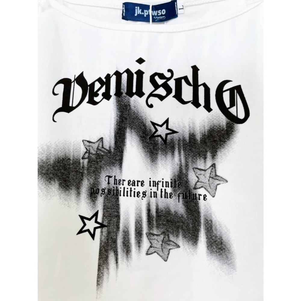 全新台灣現貨 甜星辣妹星星印花吊帶小背心 顯瘦修身短款內搭打底上衣-細節圖4