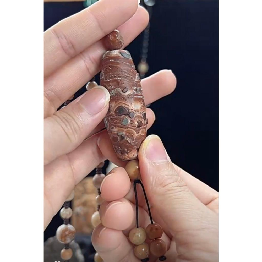 ｛幫友代售｝依莉絲.喜德 泰國龍宮舍利 天珠  強大正能量 附禮盒-細節圖4