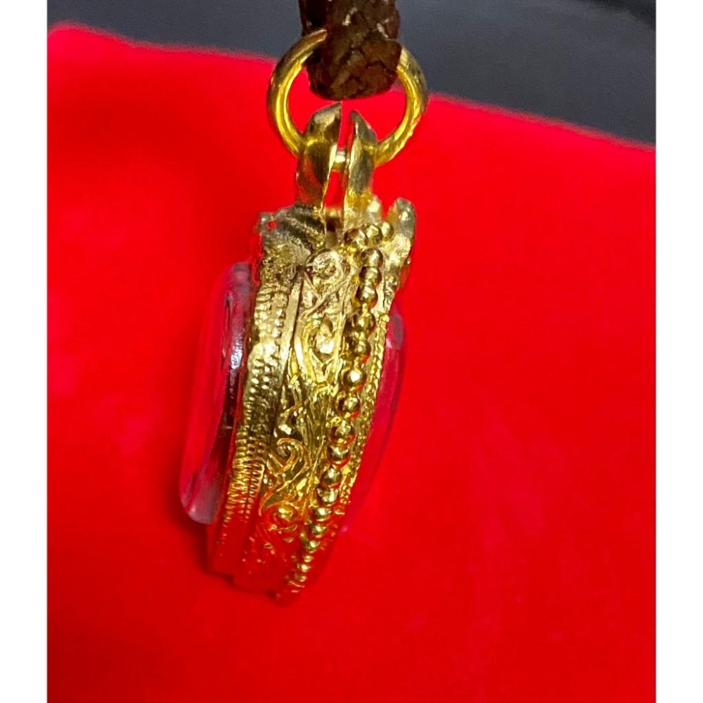 {幫友代售}  古巴瓦邁鴻 帕勇康人緣膏 鍍金愛心項鍊-細節圖2