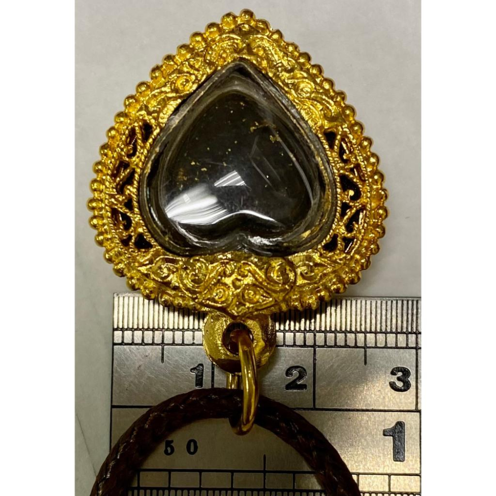 {幫友代售}  古巴瓦邁鴻 帕勇康人緣膏 鍍金愛心項鍊-細節圖3