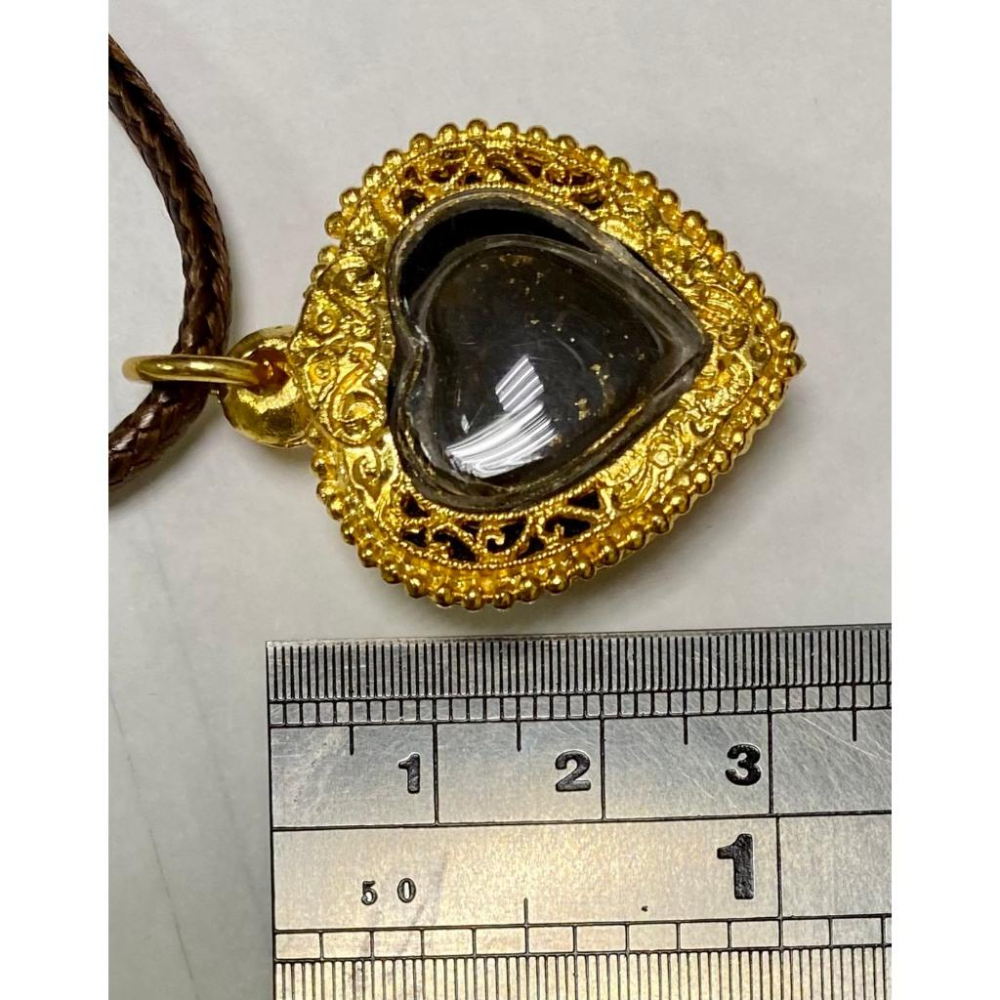 {幫友代售}  古巴瓦邁鴻 帕勇康人緣膏 鍍金愛心項鍊-細節圖4