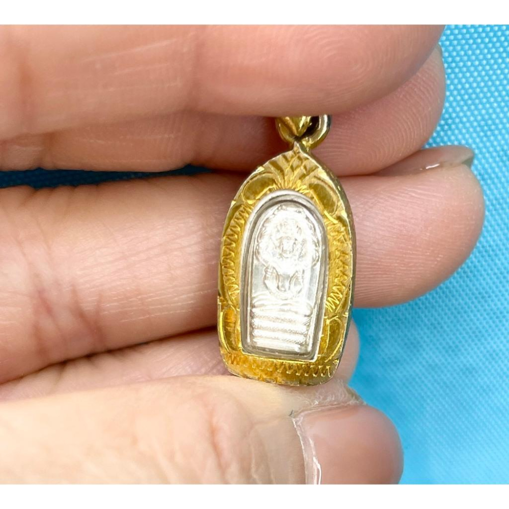 {幫友代售}森下佛牌 米爸先森 純銀迷你 七龍佛 正財偏財貴人-細節圖2