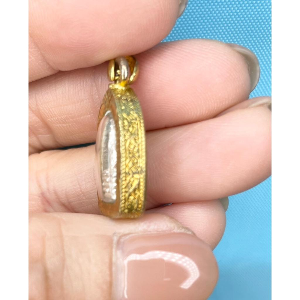 {幫友代售}森下佛牌 米爸先森 純銀迷你 七龍佛 正財偏財貴人-細節圖3