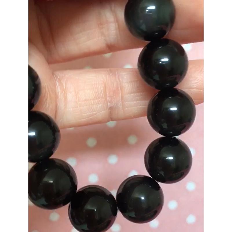 ｛免運推薦｝天然彩虹黑曜 手珠 手串 超強避邪-細節圖4