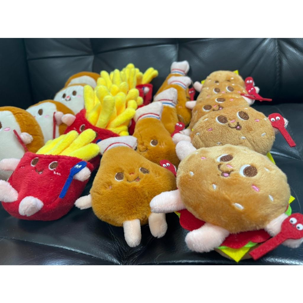 全新 超萌速食餐點鑰匙圈-細節圖2