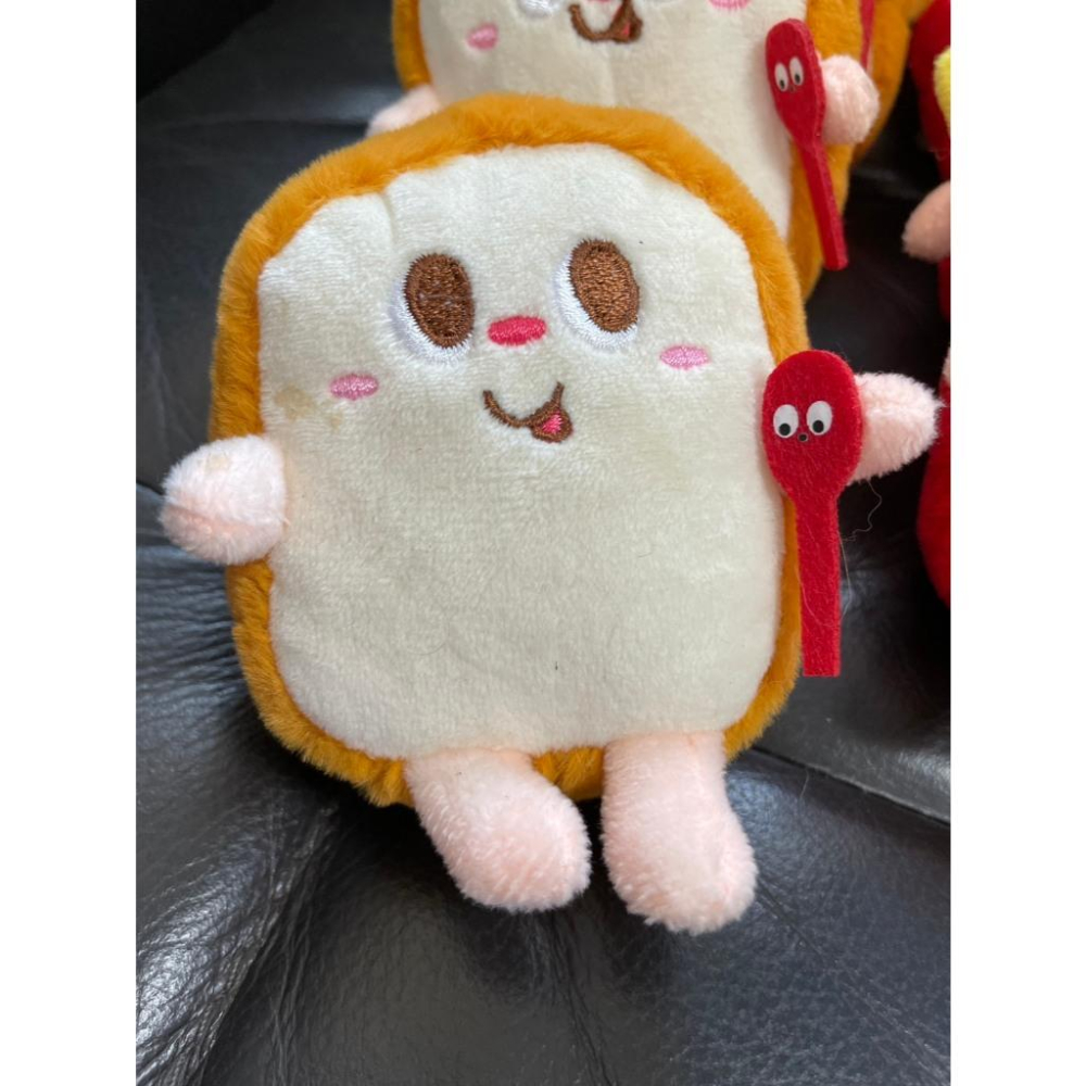 全新 超萌速食餐點鑰匙圈-細節圖3