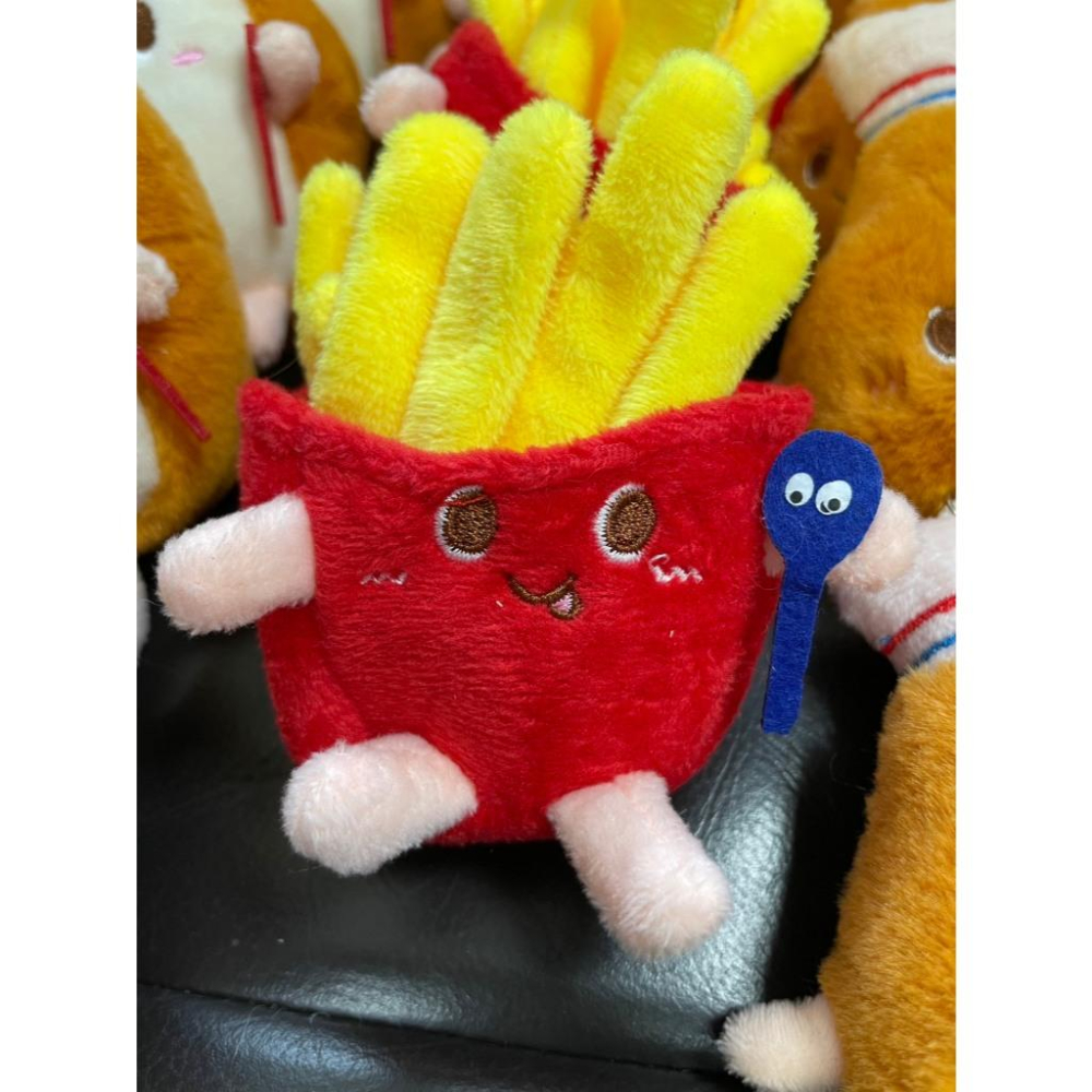 全新 超萌速食餐點鑰匙圈-細節圖4