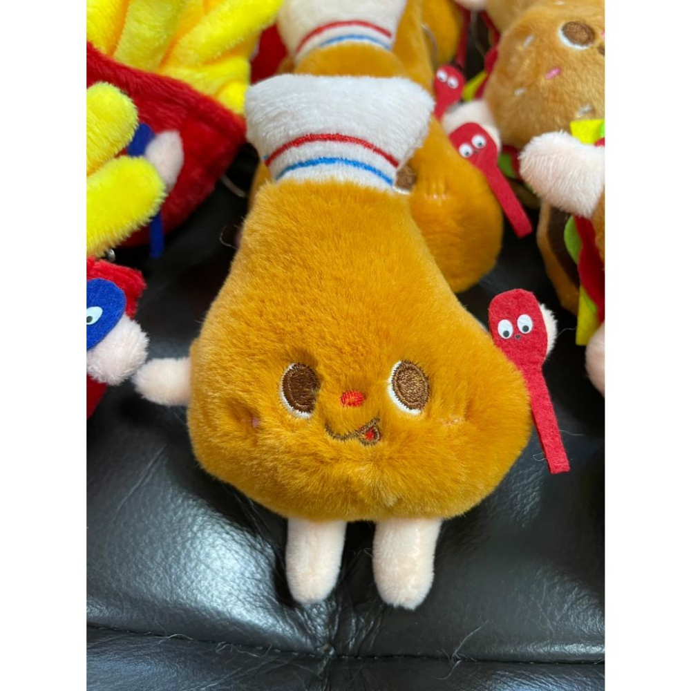 全新 超萌速食餐點鑰匙圈-細節圖5