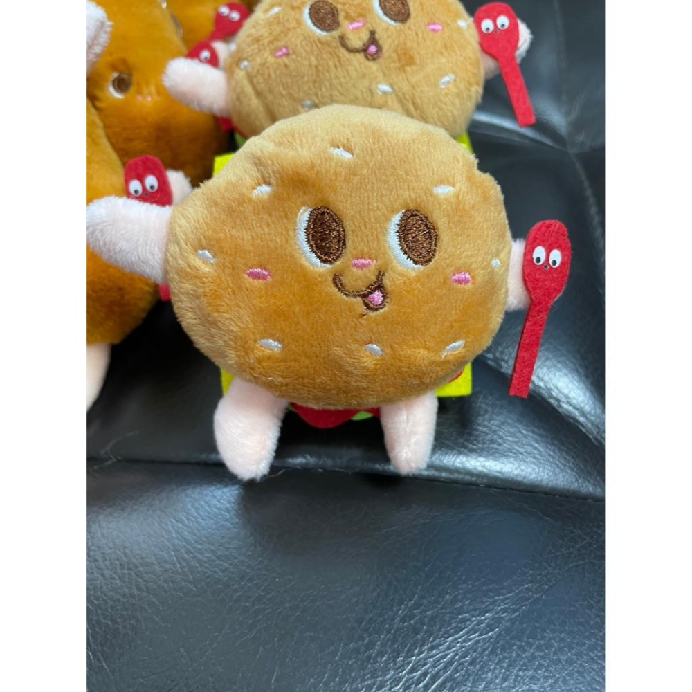 全新 超萌速食餐點鑰匙圈-細節圖6