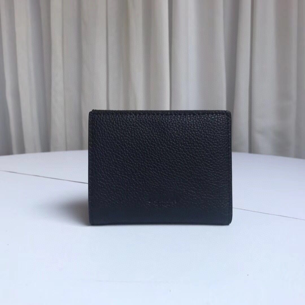 （momo shop）Coach 蔻馳 新款皮夾 中夾 76302 女士牛皮翻蓋按釦長款錢包 時尚手拿包 多卡位錢夾-細節圖2