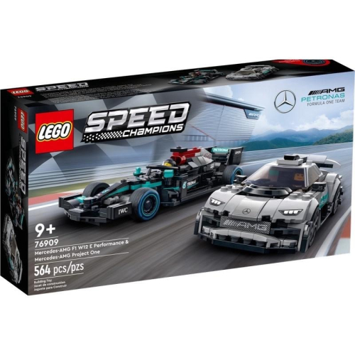 LEGO樂高 SPEED 76909 賓士AMG F1 W12 &amp; Project One