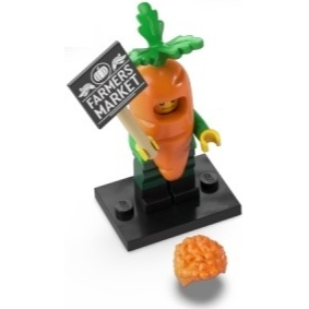 LEGO 樂高 71037 編號4號 胡蘿蔔人