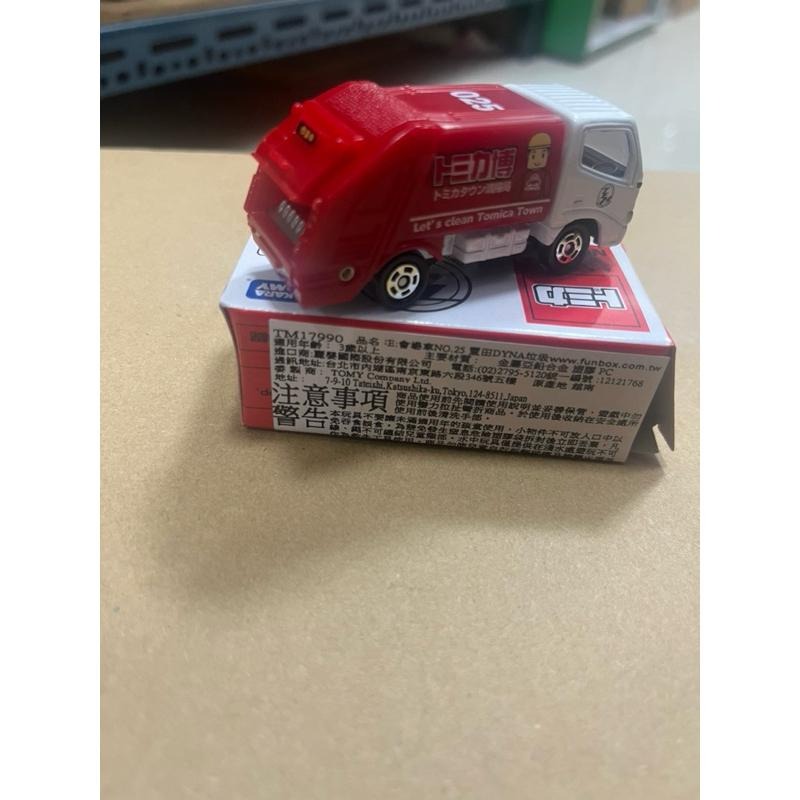 Tomica 多美 限定 會場車NO.25豐田DYNA垃圾車-細節圖3