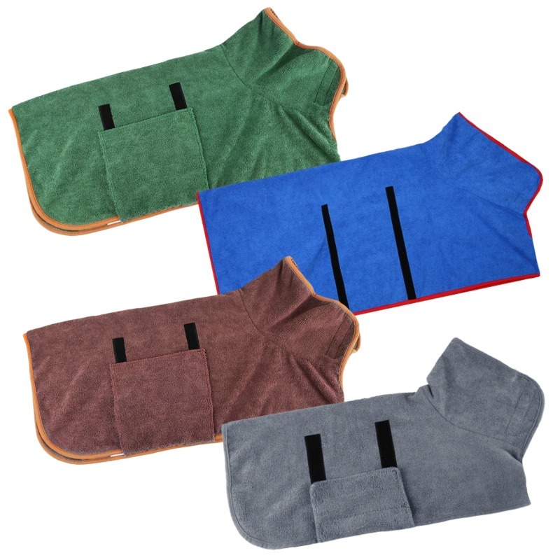 【秒發🔥加厚超速吸】寵物浴巾 狗浴袍 狗狗毛巾 吸水毛巾 吸水浴巾 寵物吸水浴袍 狗狗洗澡必備 速乾浴巾 寵物吸水巾-細節圖2