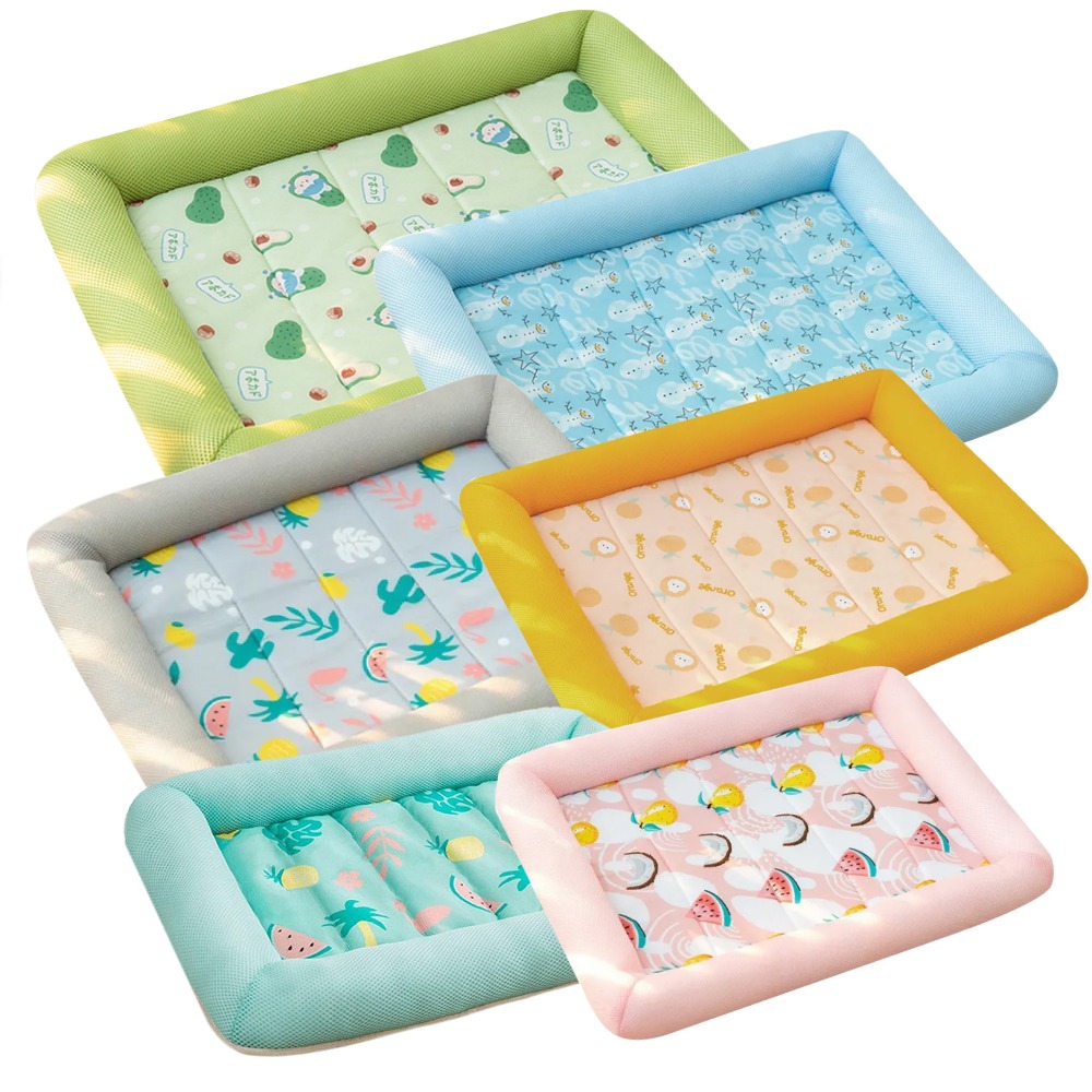 【秒發❄️夏天必備】寵物涼墊 狗狗冰墊 寵物冰墊 冰絲涼墊 寵物冰絲墊  寵物涼感墊 貓睡墊 狗床 寵物睡墊寵物床貓狗窩-細節圖2