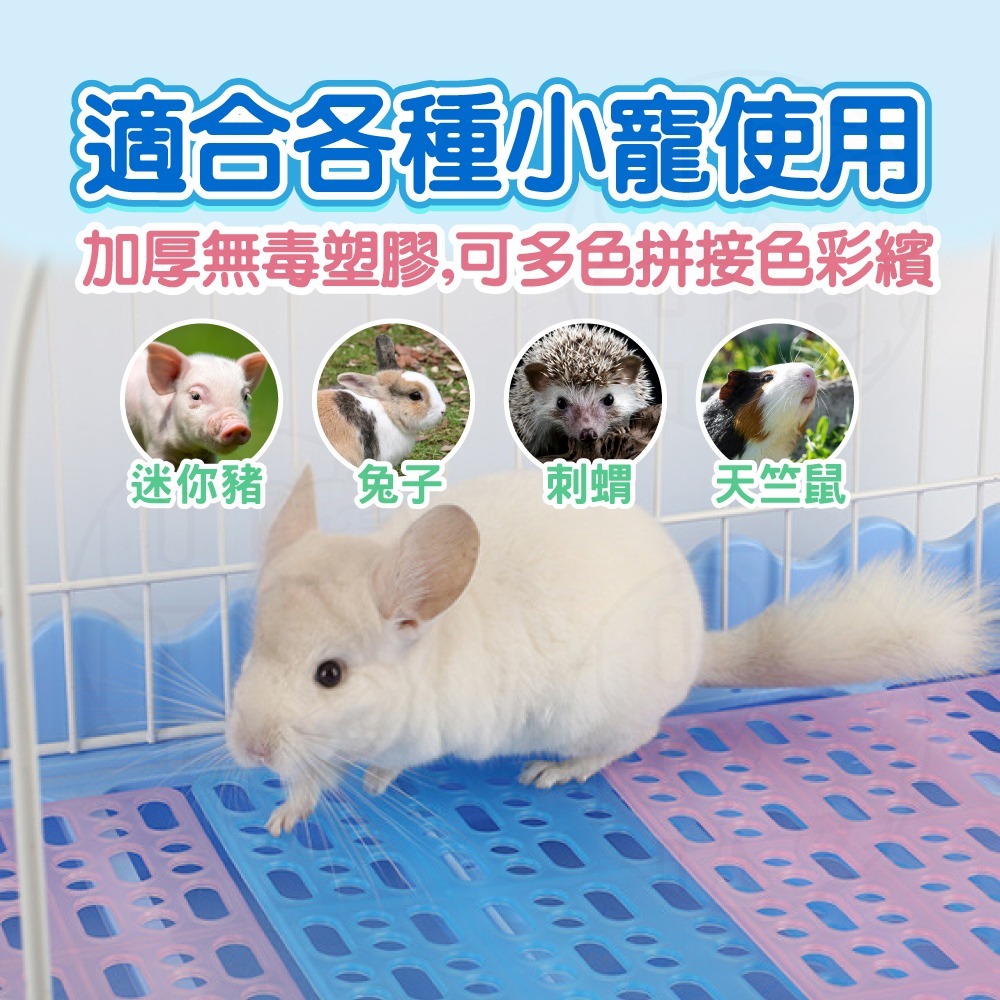【秒發🔥柔軟好踩】寵物腳墊 兔籠腳墊 防滑腳墊 加厚腳墊 小寵腳墊 兔用踏墊 寵物腳踏墊 兔子地墊 網格墊 腳墊 踏墊-細節圖8