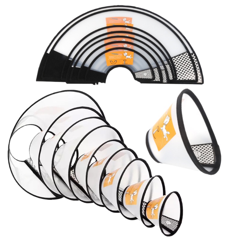 【秒發🔥免運】伊莉莎白圈 伊莉莎白頸圈 羞恥圈 貓咪狗狗軟頭套 伊麗莎白頭套 防舔頭套 防咬圈 寵物餵藥洗澡保護頭套-細節圖2