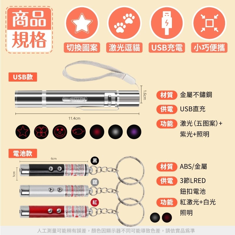 【秒發🔥老鼠圖案】逗貓筆 投射逗貓棒 貓咪互動玩具 LED燈貓玩具 USB充電智能逗貓 貓咪最愛 電子逗貓筆 自動逗貓-細節圖9