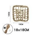 【秒發🔥附掛繩+掛勾】兔子玩具 草墊 懸掛草網 鸚鵡啃咬玩具 兔兔磨牙草墊 可掛於籠內 磨牙掛飾 倉鼠磨牙 小寵磨牙玩具-規格圖9