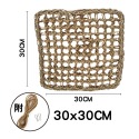 【秒發🔥附掛繩+掛勾】兔子玩具 草墊 懸掛草網 鸚鵡啃咬玩具 兔兔磨牙草墊 可掛於籠內 磨牙掛飾 倉鼠磨牙 小寵磨牙玩具-規格圖9