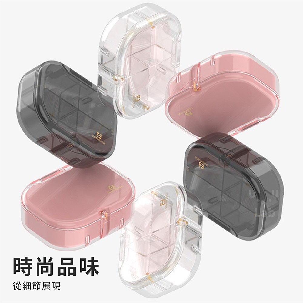 【新品上架】藥盒 隨身藥盒 防潮藥盒 小藥盒 密封藥盒 分藥盒 迷你藥盒 分裝藥盒 藥物分裝盒 一日藥盒 分隔藥盒-細節圖7