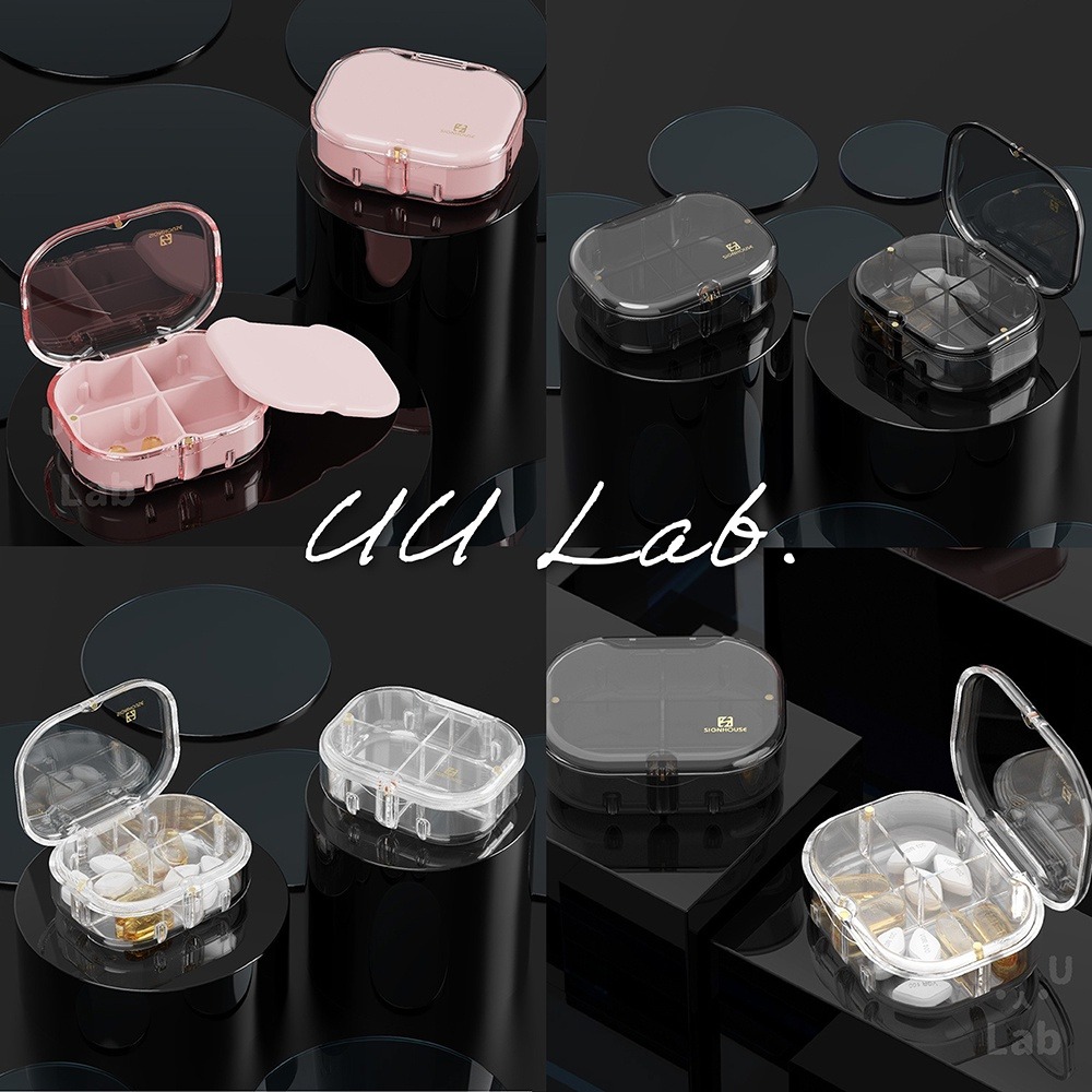 【新品上架】藥盒 隨身藥盒 防潮藥盒 小藥盒 密封藥盒 分藥盒 迷你藥盒 分裝藥盒 藥物分裝盒 一日藥盒 分隔藥盒-細節圖8