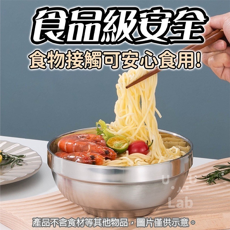 【新品】不鏽鋼碗 不銹鋼碗 304 不鏽鋼碗 鐵碗 不鏽鋼隔熱碗 防燙碗 碗 兒童不鏽鋼碗 雙層碗 兒童碗 隔熱碗 餐碗-細節圖8