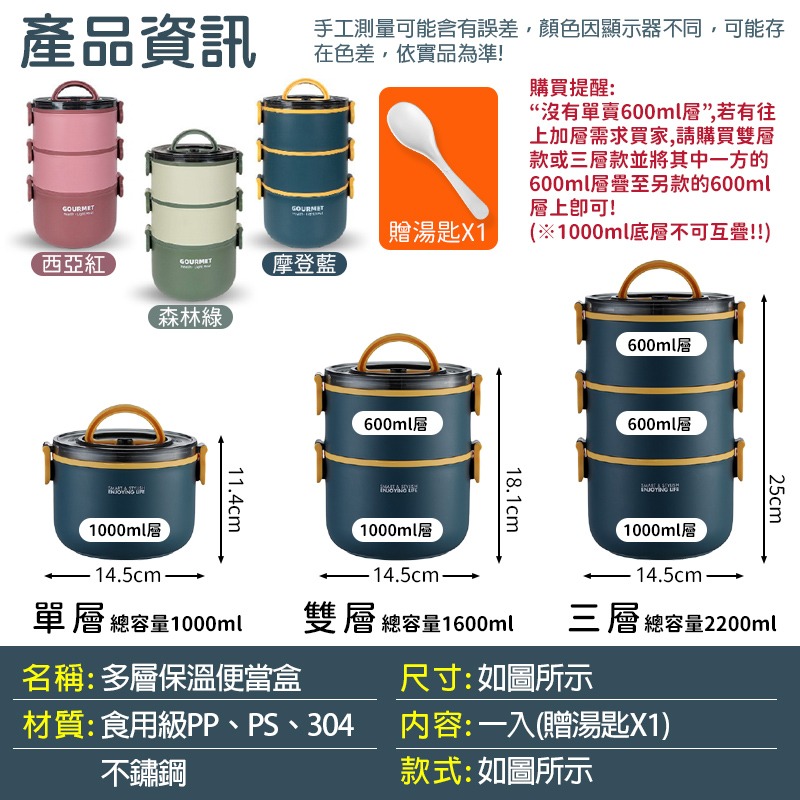 【新品上架】保溫便當盒 便當盒 餐盒 多層便當盒 加熱便當盒 三層便當盒 保溫便當 雙層便當盒 微波便當盒 保溫餐盒-細節圖9