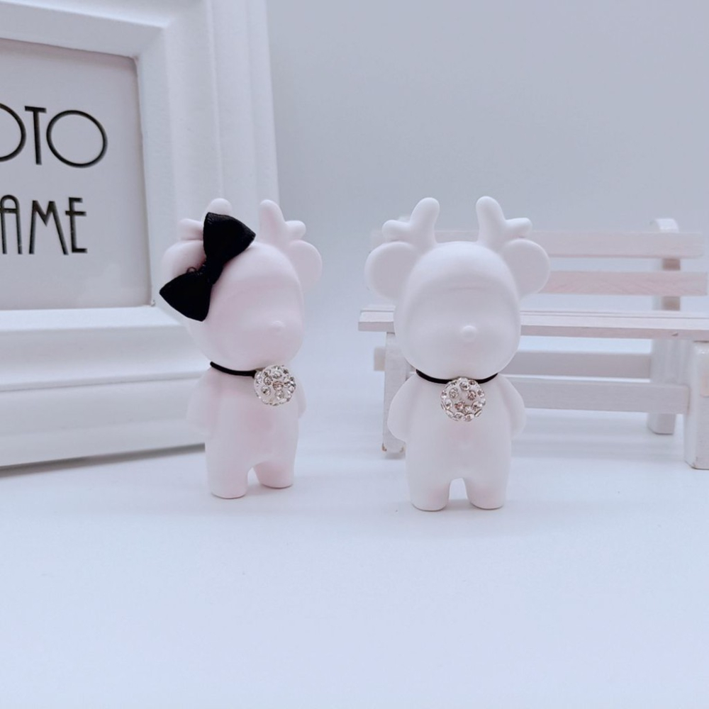 【H嚴選】擴香石 鹿 聖誕 香氛石 居家香氛 香薰石 薰香石 香氛磚 風口夾 禮物  婚禮小物 交換禮物-細節圖2