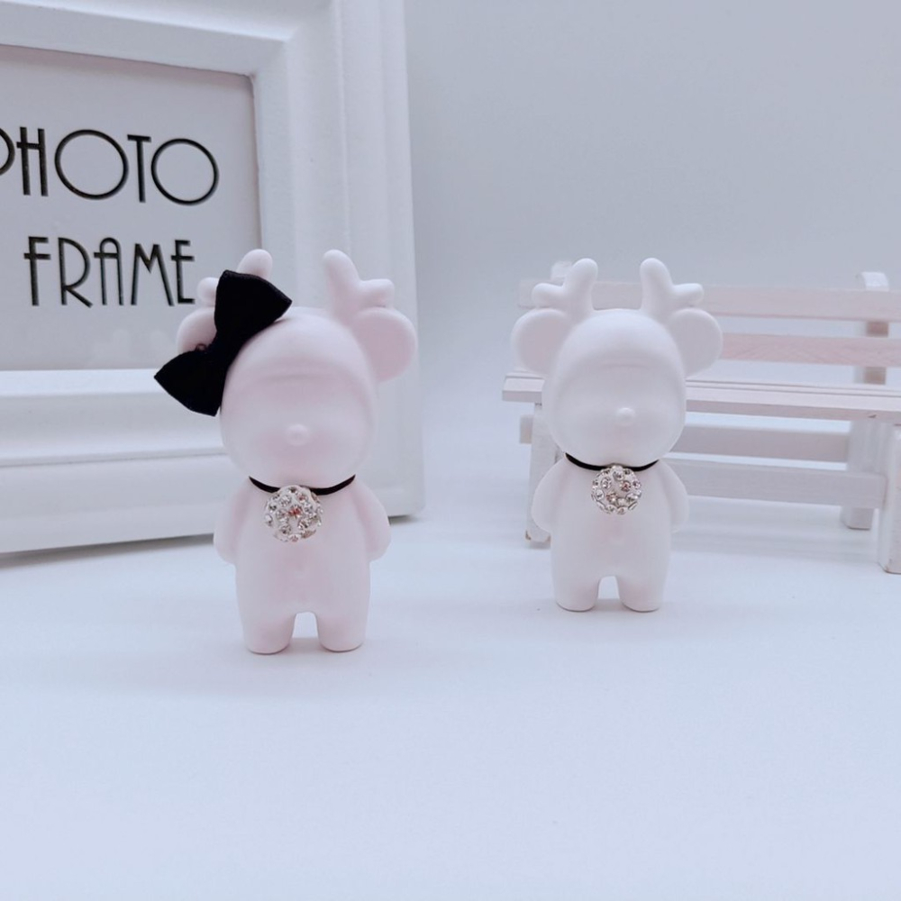 【H嚴選】擴香石 鹿 聖誕 香氛石 居家香氛 香薰石 薰香石 香氛磚 風口夾 禮物  婚禮小物 交換禮物-細節圖4